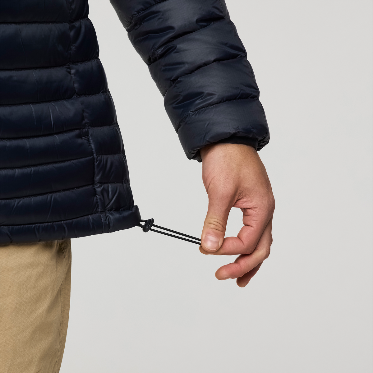 Fuego Down Hooded Jacket - Men's - Carbon Stripes - US 9580