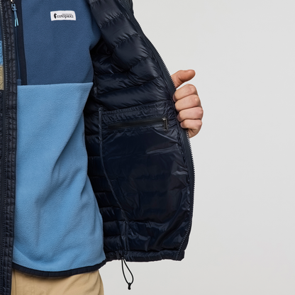 Fuego Down Hooded Jacket - Men's - Carbon Stripes - US 9580