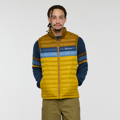 Fuego Down Vest - Men's - Bronze/Gold - US 6145