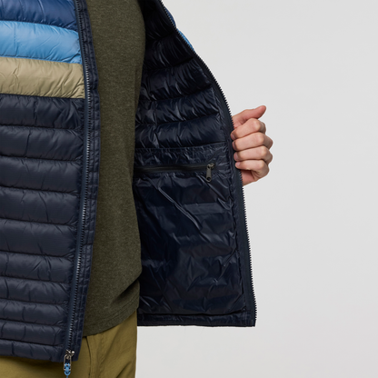 Fuego Down Vest - Men's - Carbon Stripes - US 5000