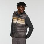 Fuego Down Vest - Men's - Cinder Stripes - US 3342