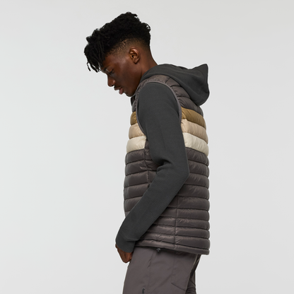 Fuego Down Vest - Men's - Cinder Stripes - US 3342