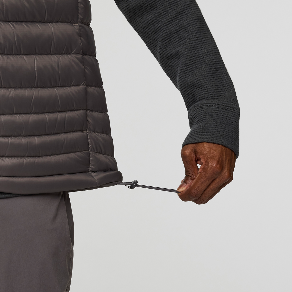 Fuego Down Vest - Men's - Cinder Stripes - US 3342