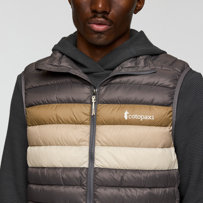 Fuego Down Vest - Men's - Cinder Stripes - US 3342