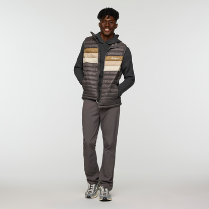 Fuego Down Vest - Men's - Cinder Stripes - US 3342