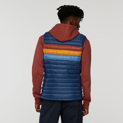 Fuego Down Vest - Men's - Deep Sea Stripes - US 8479