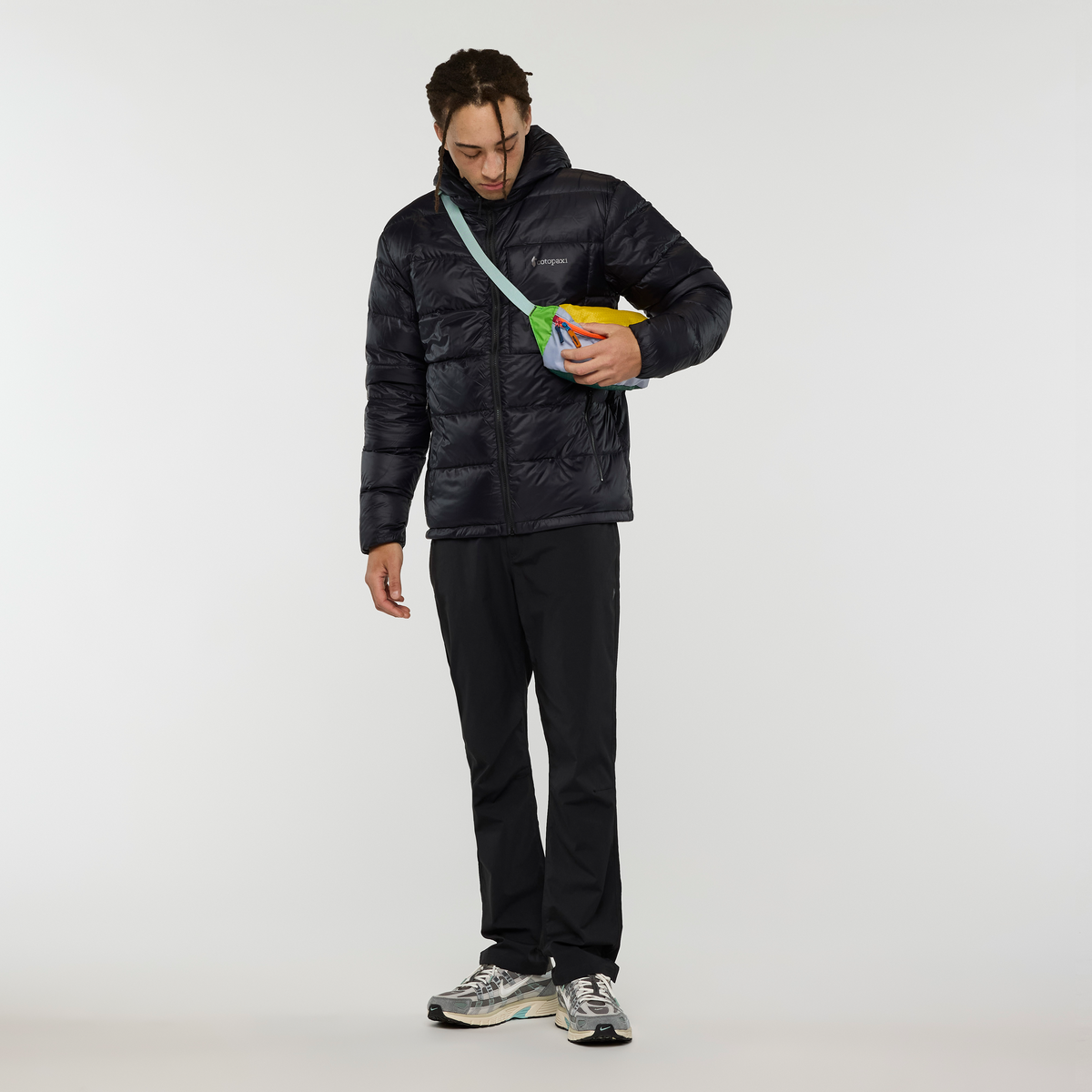 Fuego Max Down Hooded Jacket - Men's - Cotopaxi Black - US 4093