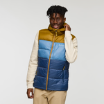 Fuego Max Down Vest - Men's - Bronze/Deep Sea - US 7491