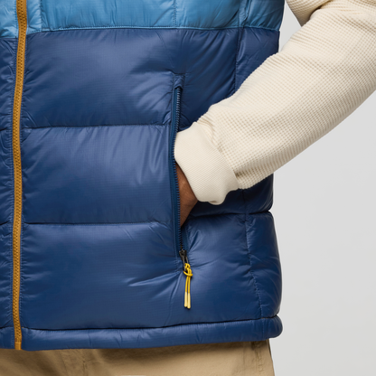 Fuego Max Down Vest - Men's - Bronze/Deep Sea - US 7491