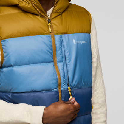 Fuego Max Down Vest - Men's - Bronze/Deep Sea - US 7491