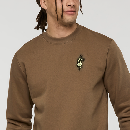 Lava Llama Crew Sweatshirt - Men's - Dune - US 2926