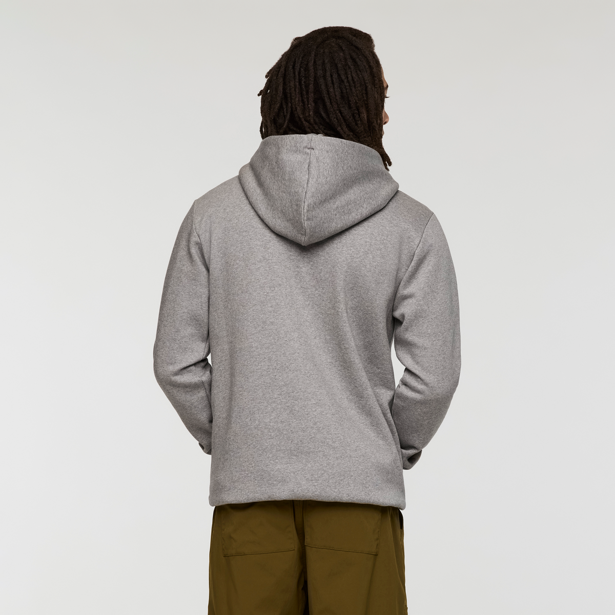 Melting Sunset Pullover Hoodie - Men's - Heather Grey - US 7939