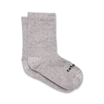 Contiguo Mid-Calf Sock - Del Día Neutral - US 1280