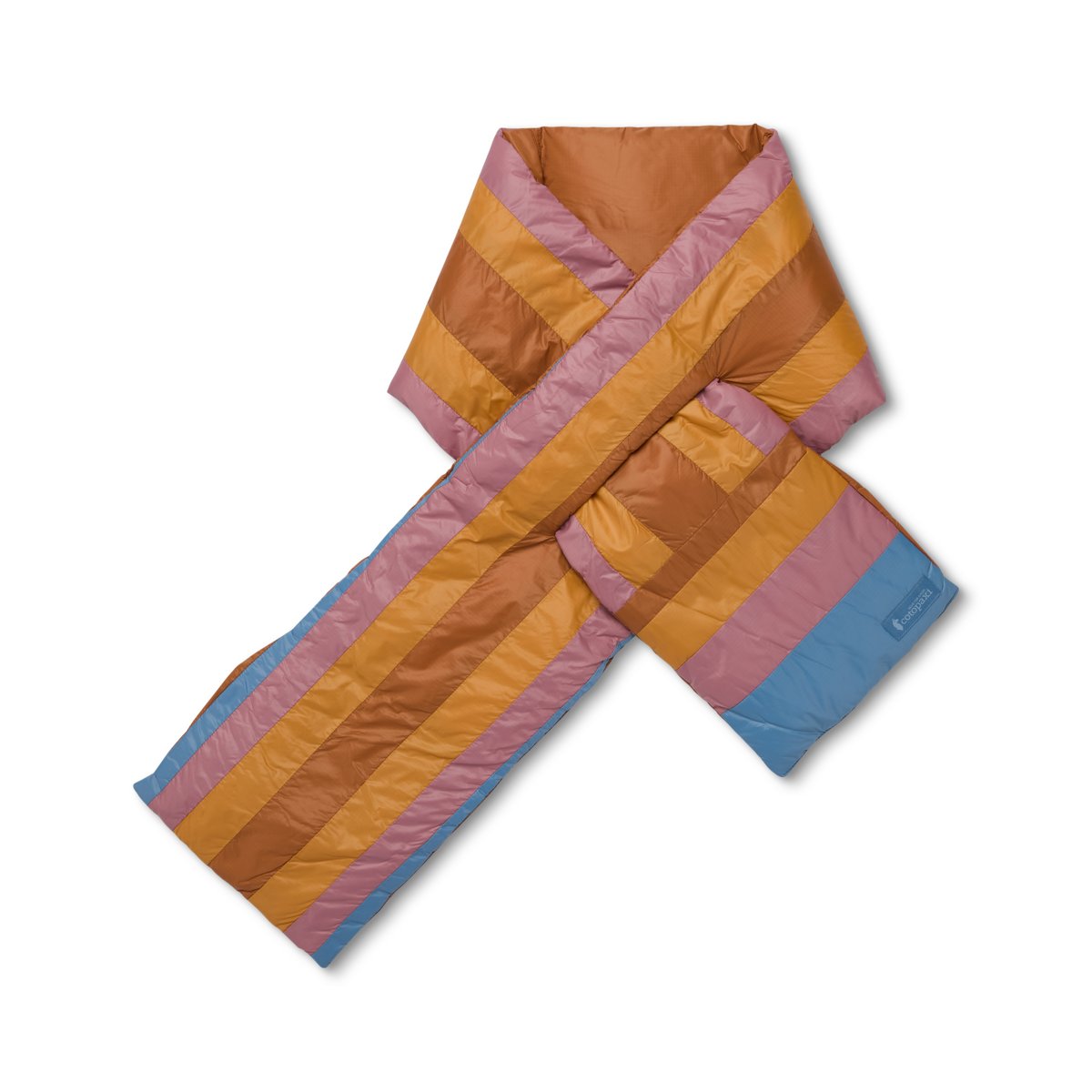 Fuego Down Scarf - Sienna Stripes - US 7135