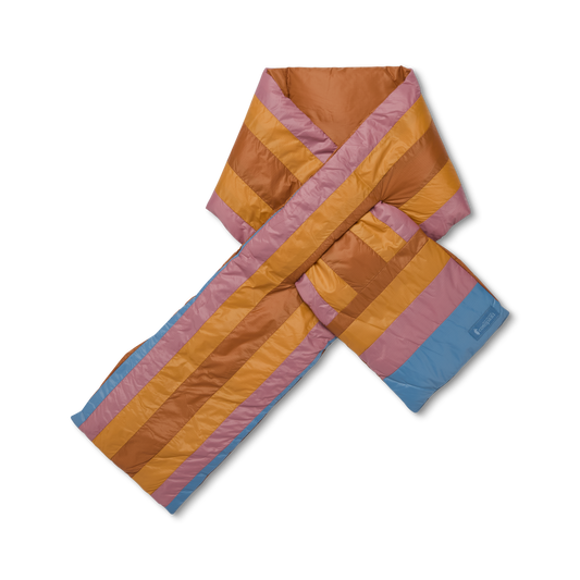 Fuego Down Scarf - Sienna Stripes - US 7135