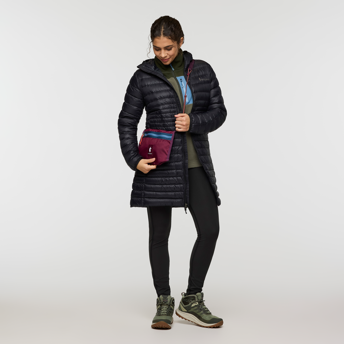 Lista 2L Lightweight Crossbody Bag - Cada Día - Black - US 7707