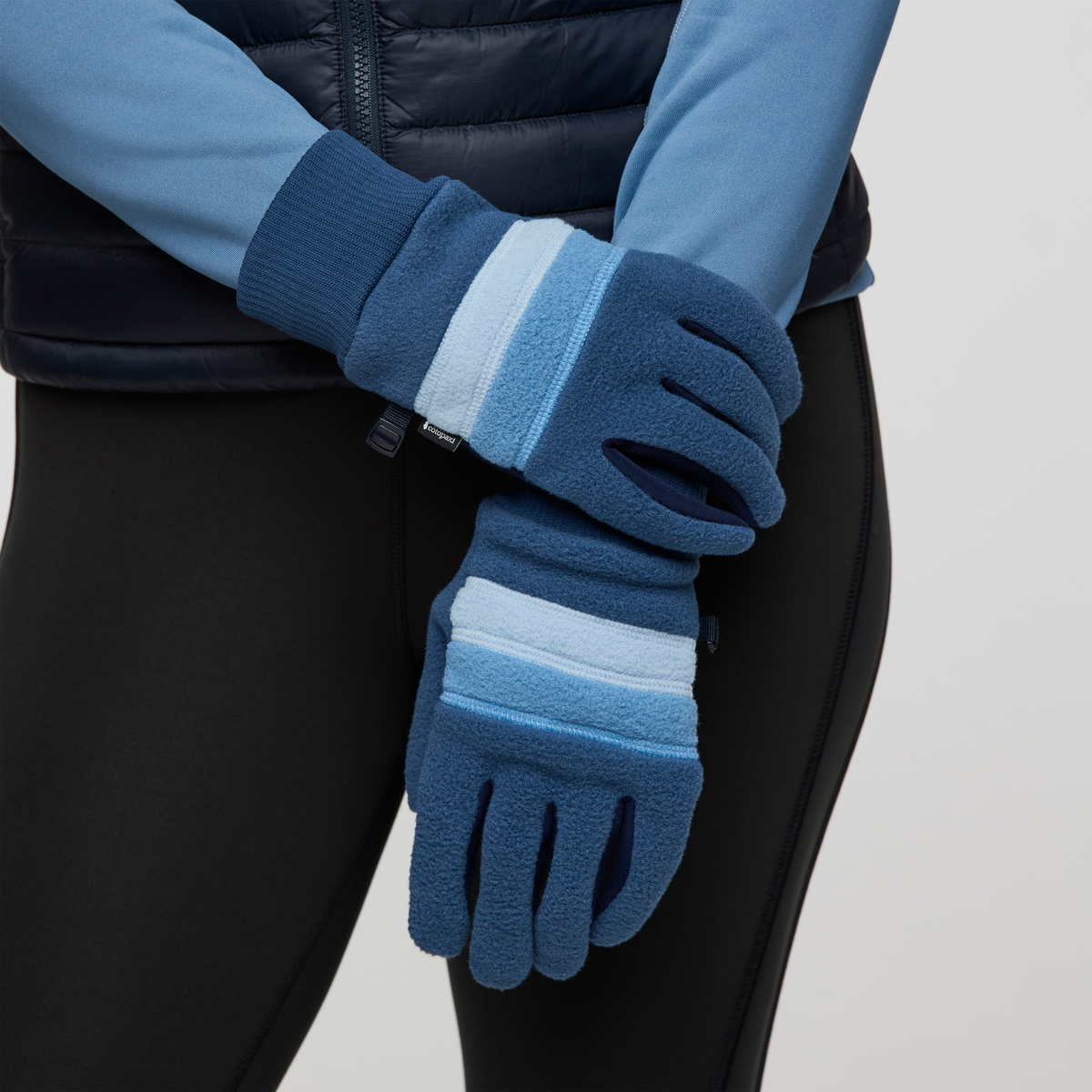 Teca Fleece Gloves - Deep Sea - US 2905