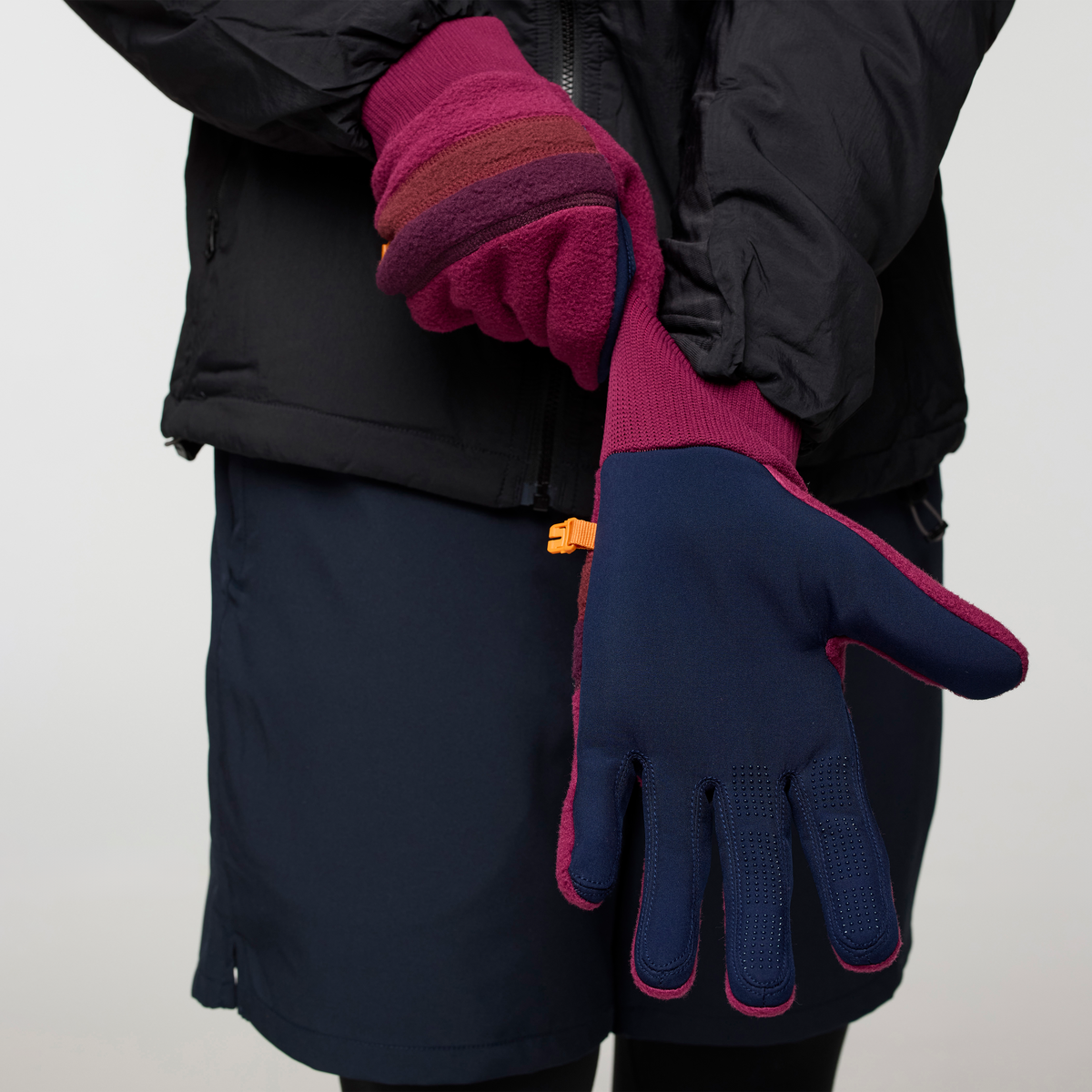 Teca Fleece Gloves - Deep Sea - US 2905