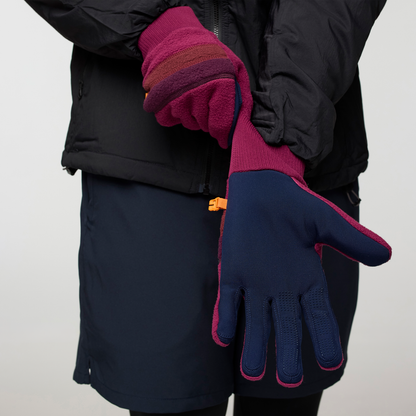 Teca Fleece Gloves - Deep Sea - US 2905