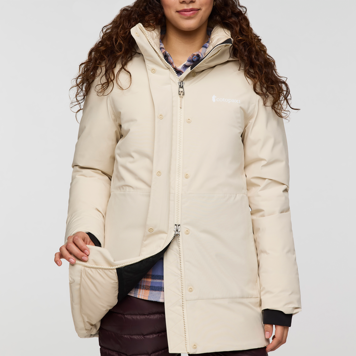 Calidez Down Parka - Women's - Cream - US 4104