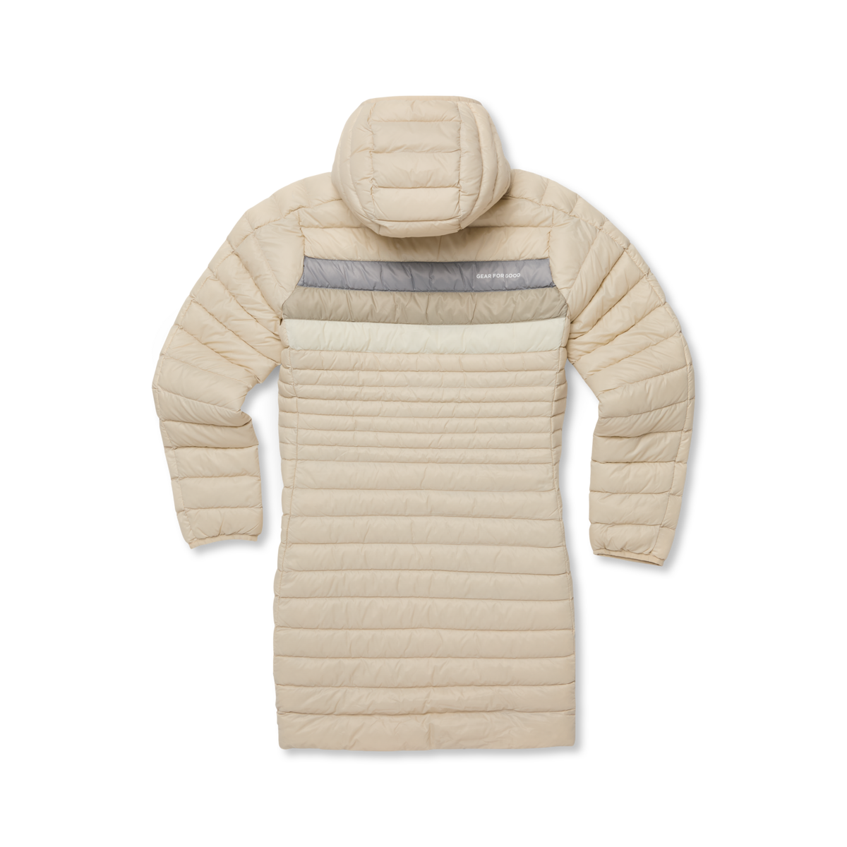 Fuego Down Parka - Women's - Cream Stripes - US 8909