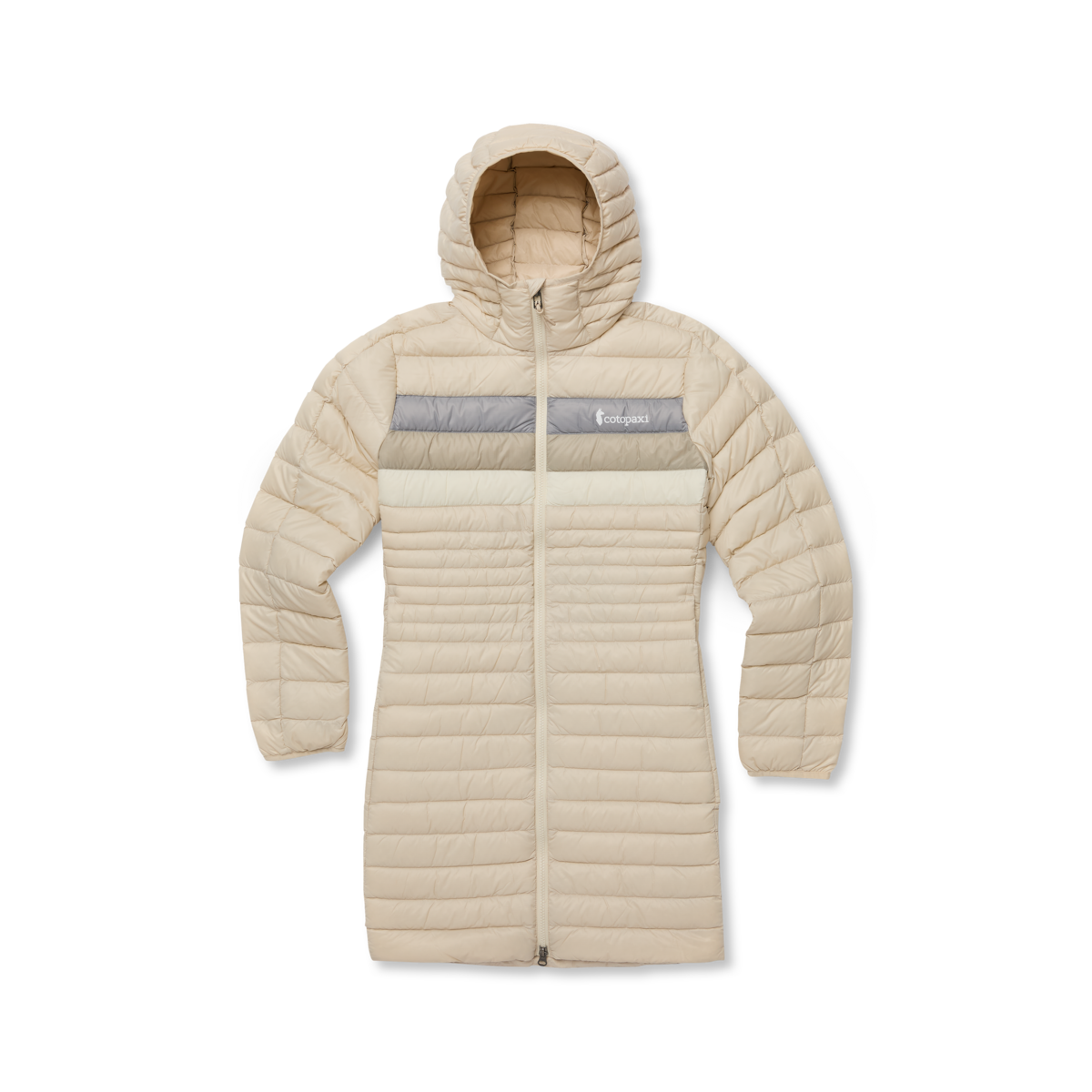 Fuego Down Parka - Women's - Cream Stripes - US 8909
