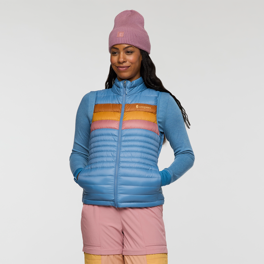 Fuego Down Vest - Women's - Fjord Stripes - US 7155