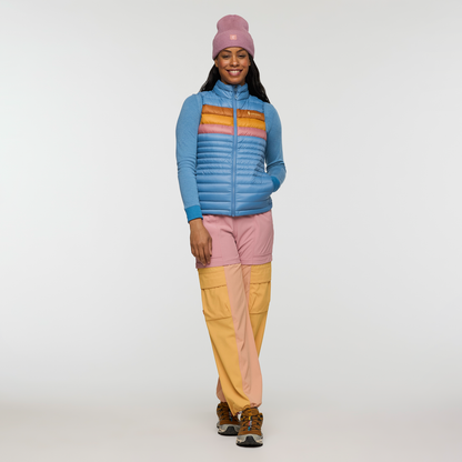 Fuego Down Vest - Women's - Fjord Stripes - US 7155