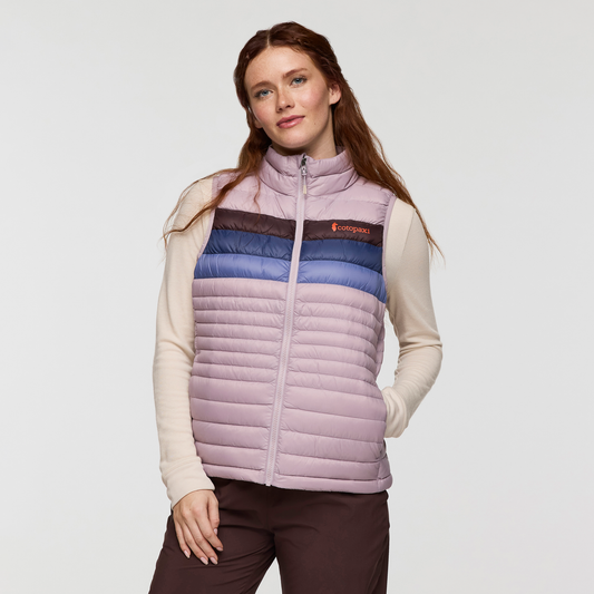 Fuego Down Vest - Women's - Quartz Stripes - US 4674