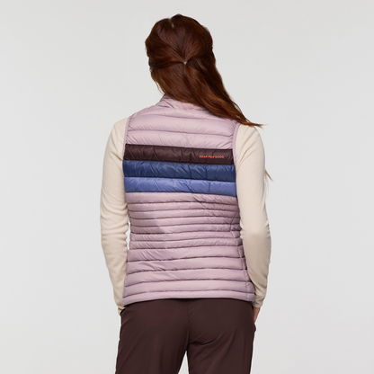 Fuego Down Vest - Women's - Quartz Stripes - US 4674