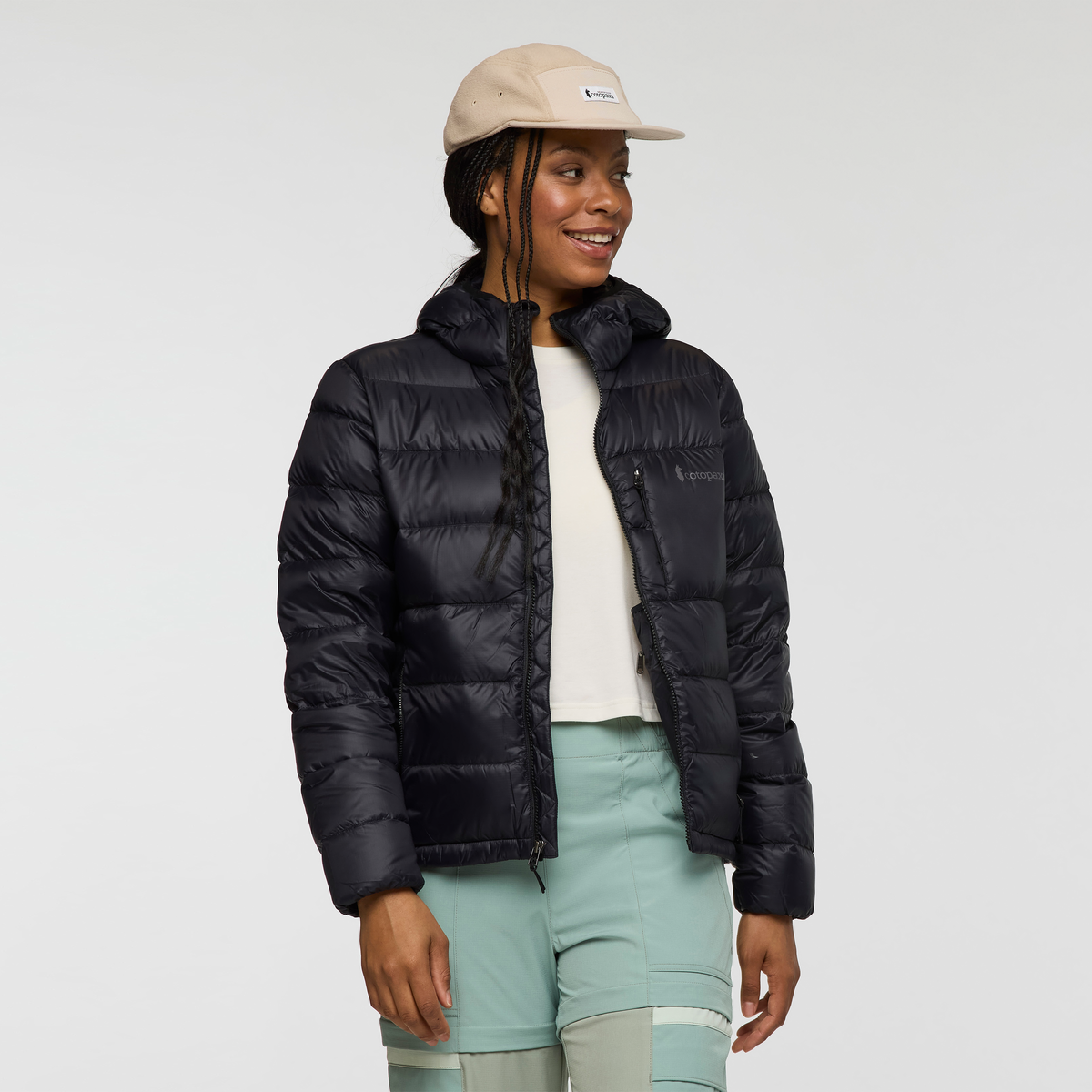 Fuego Max Down Hooded Jacket - Women's - Cotopaxi Black - US 1743