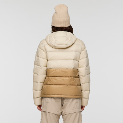 Fuego Max Down Hooded Jacket - Women's - Cream/Khaki - US 4841