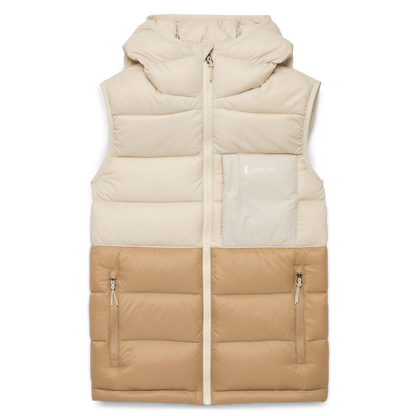 Fuego Max Down Vest - Women's - Cream/Khaki - US 9514