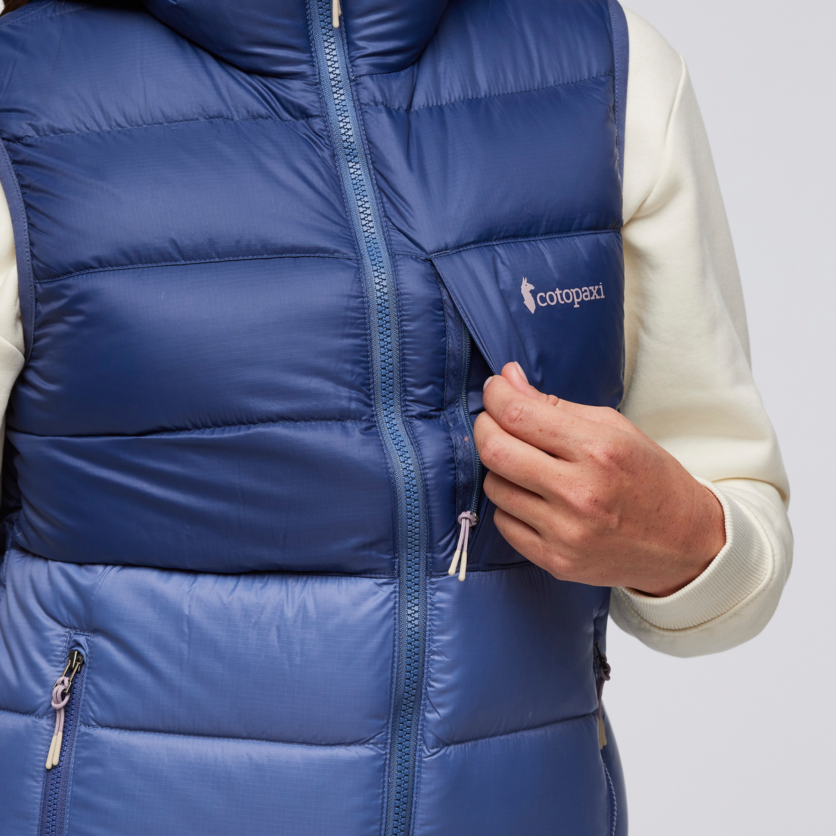 Fuego Max Down Vest - Women's - Dusk/Blue Smoke - US 3034