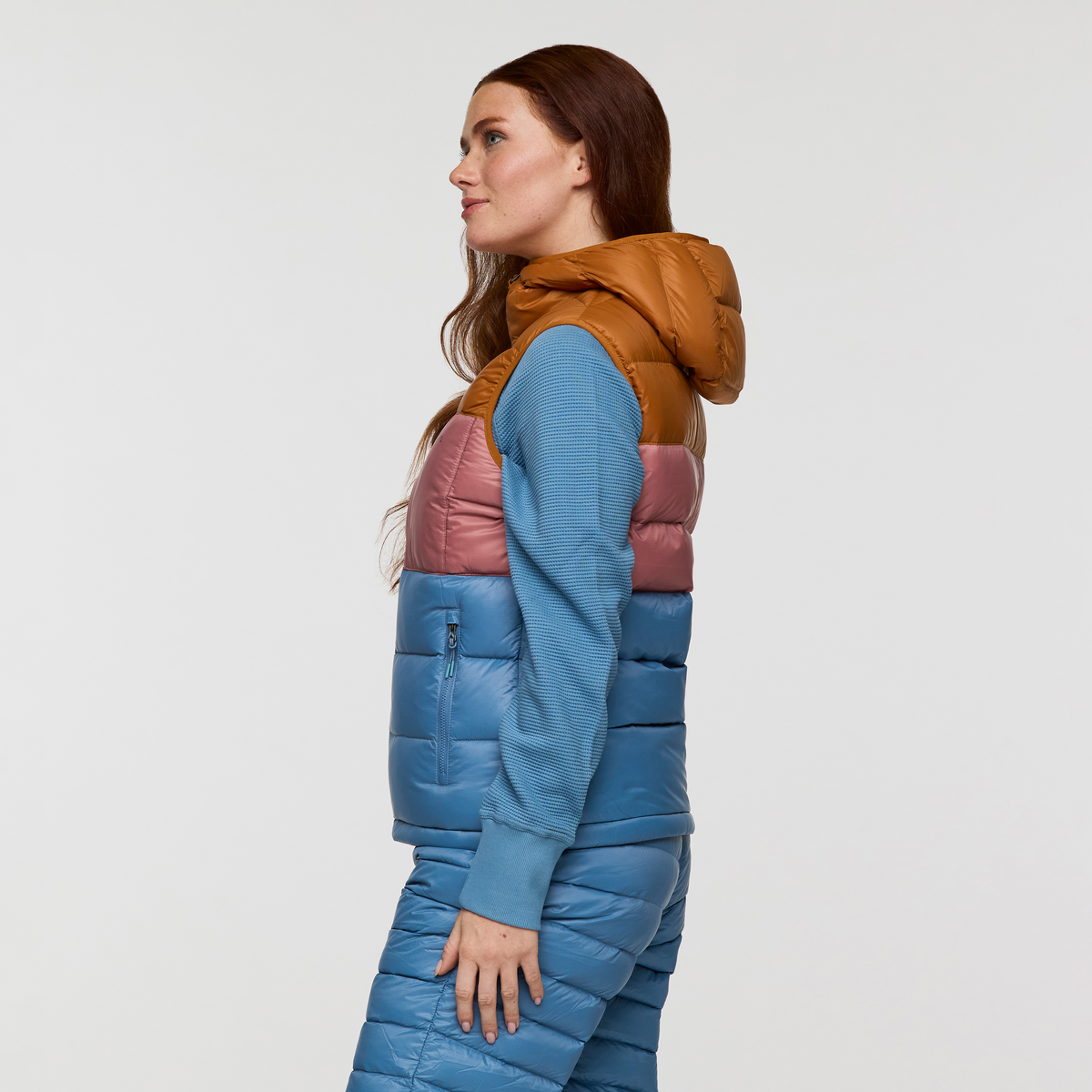 Fuego Max Down Vest - Women's - Sienna/Fjord - US 6621