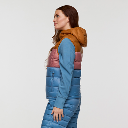 Fuego Max Down Vest - Women's - Sienna/Fjord - US 6621