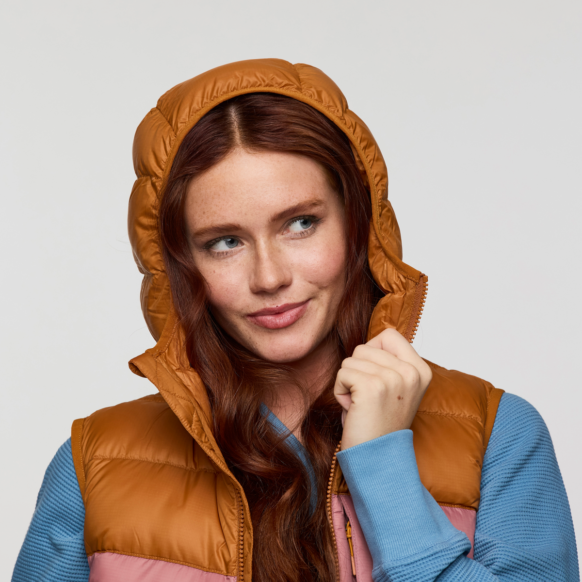 Fuego Max Down Vest - Women's - Sienna/Fjord - US 6621