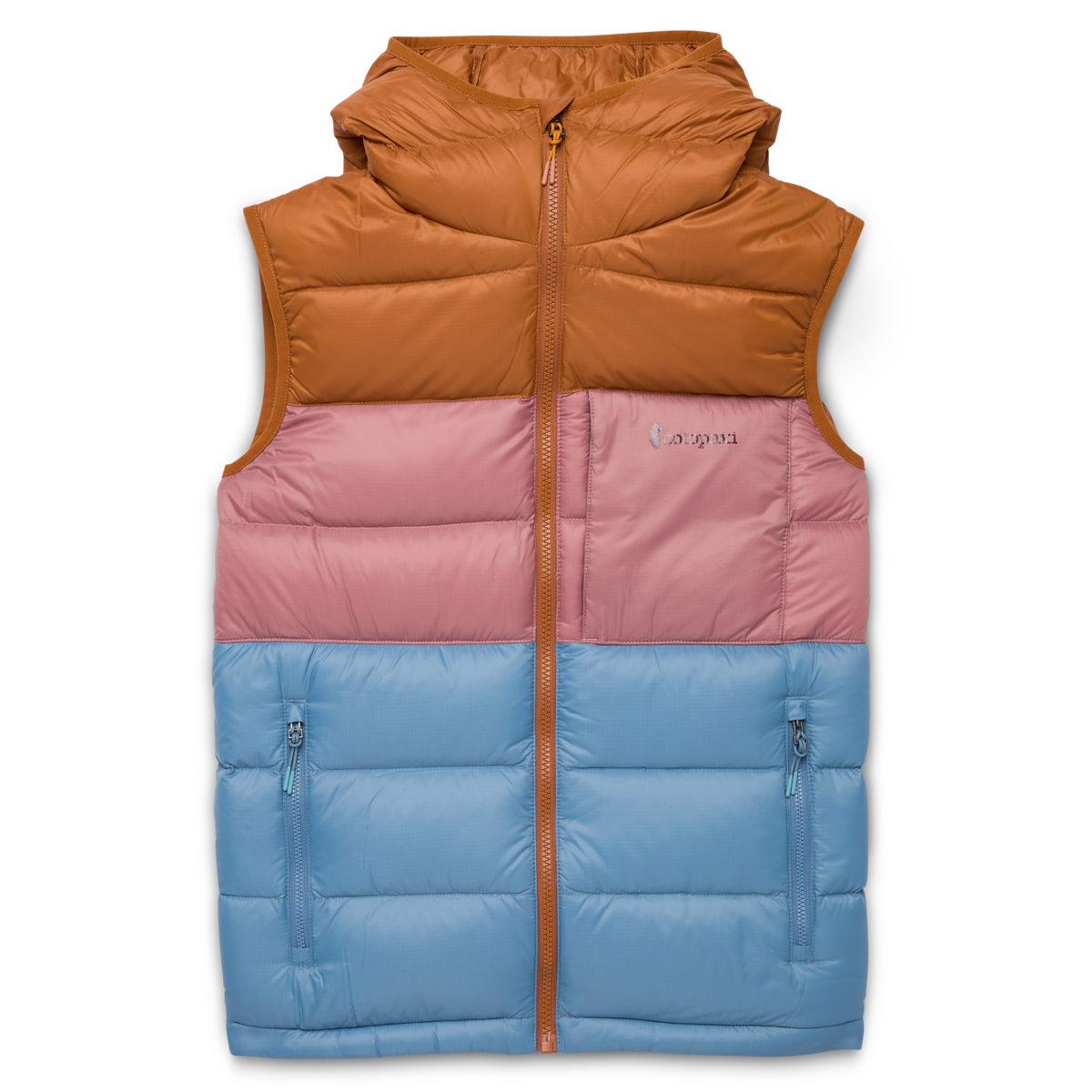 Fuego Max Down Vest - Women's - Sienna/Fjord - US 6621