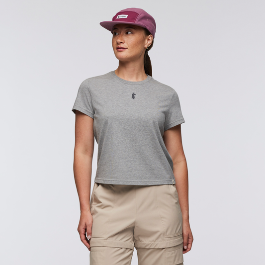 Llama Icon T-Shirt - Women's - Heather Grey - US 1415