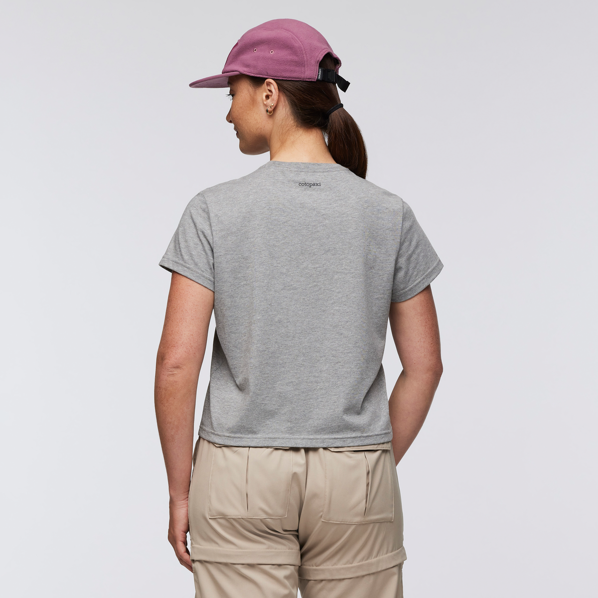 Llama Icon T-Shirt - Women's - Heather Grey - US 1415