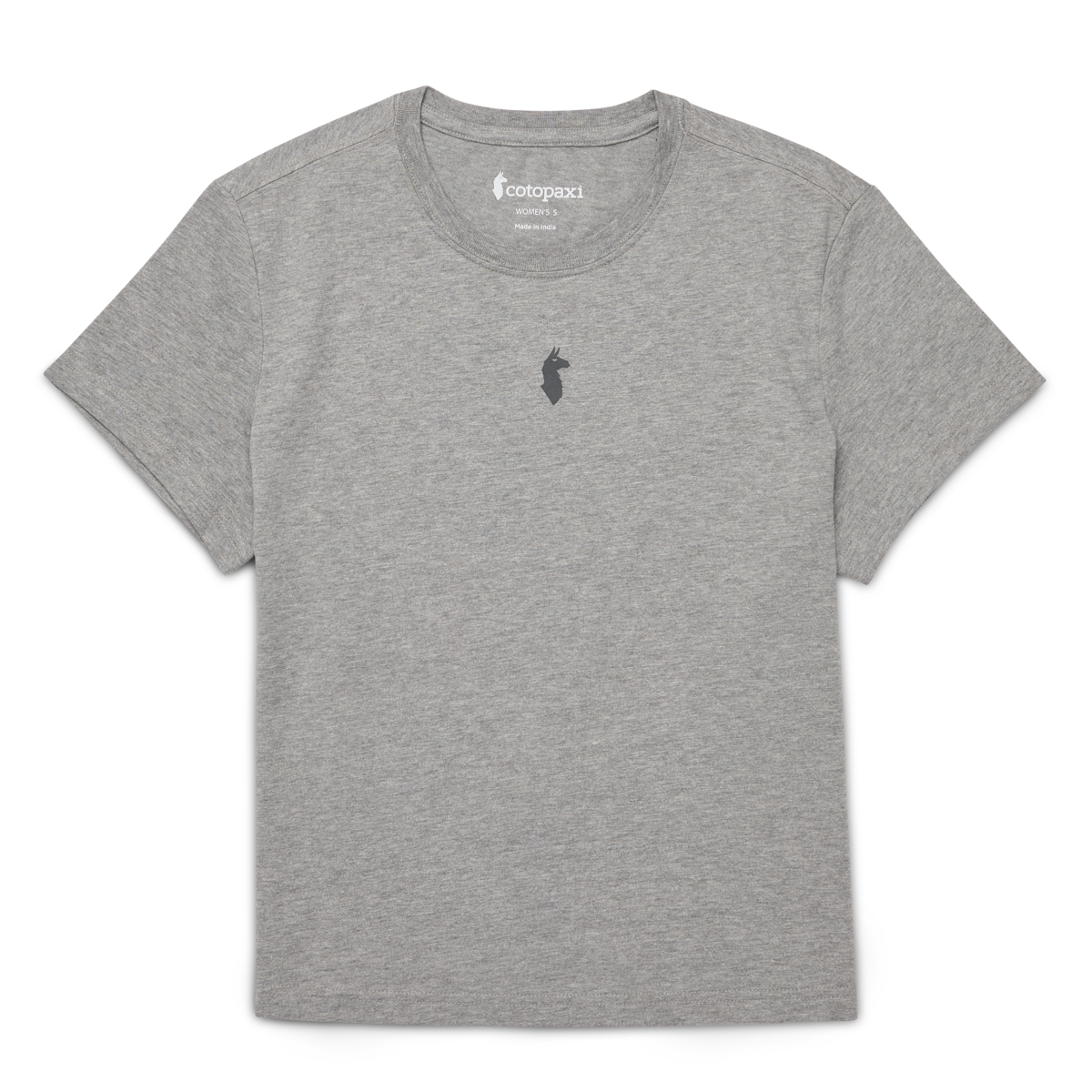 Llama Icon T-Shirt - Women's - Heather Grey - US 1415