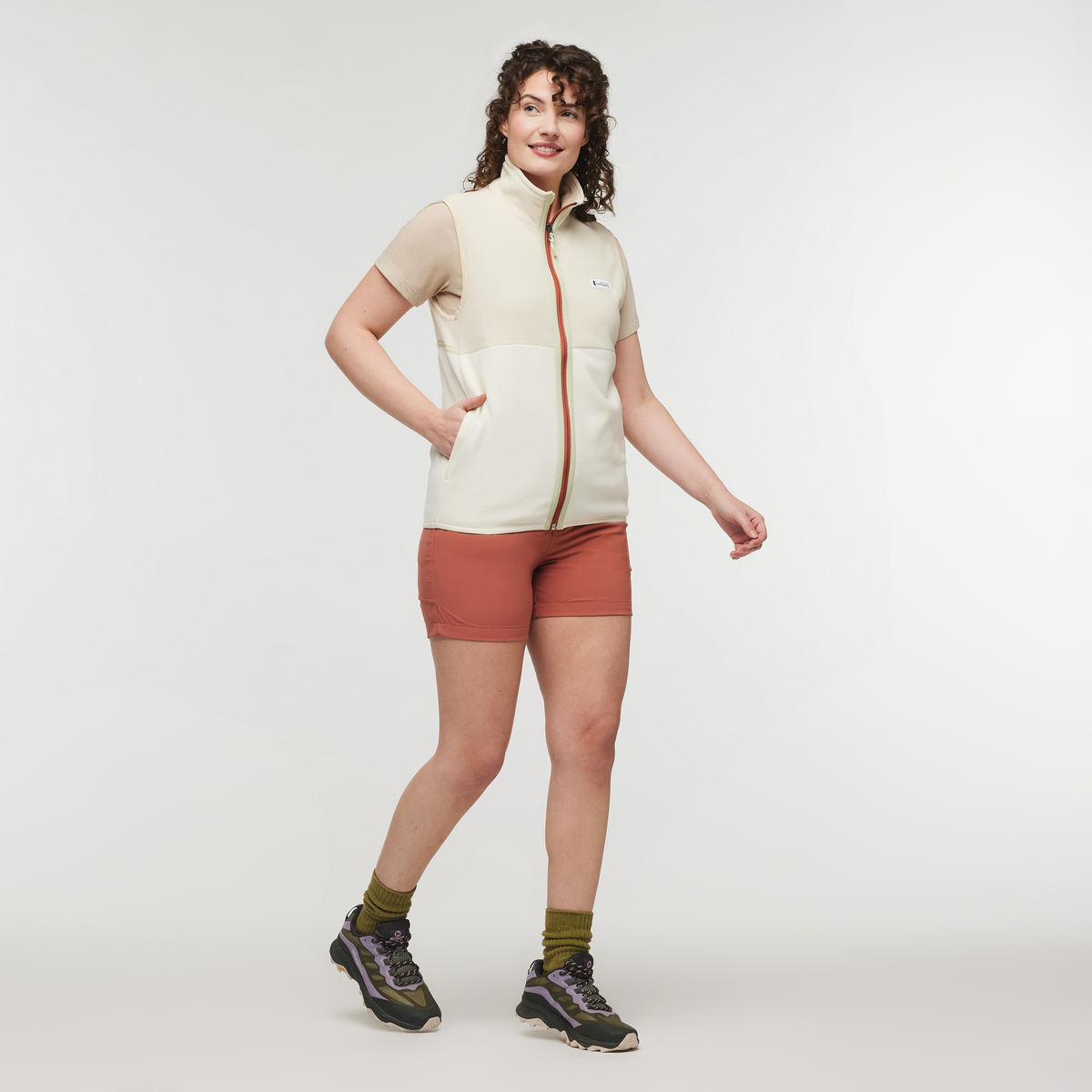Amado Fleece Vest - Women's - Bone/Cream - US 8218