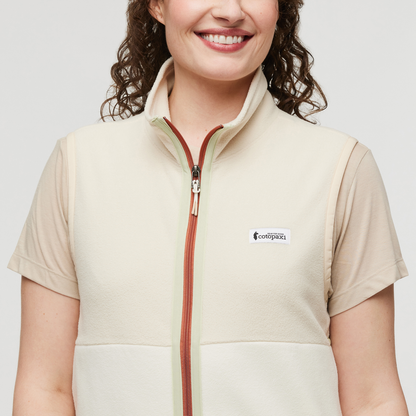 Amado Fleece Vest - Women's - Bone/Cream - US 8218