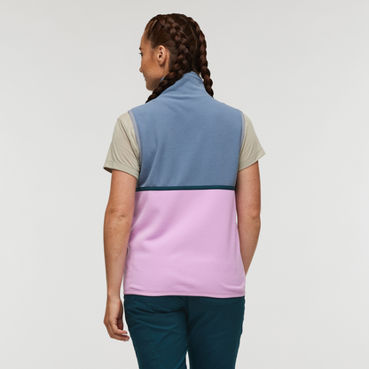 Amado Fleece Vest - Women's - Tempest/Orchid Bloom - US 3507
