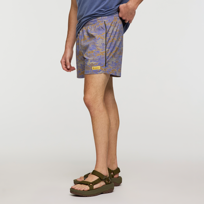 Brinco 5" Short - Print - Men's - Scenic Route Blue Smoke - US 3005