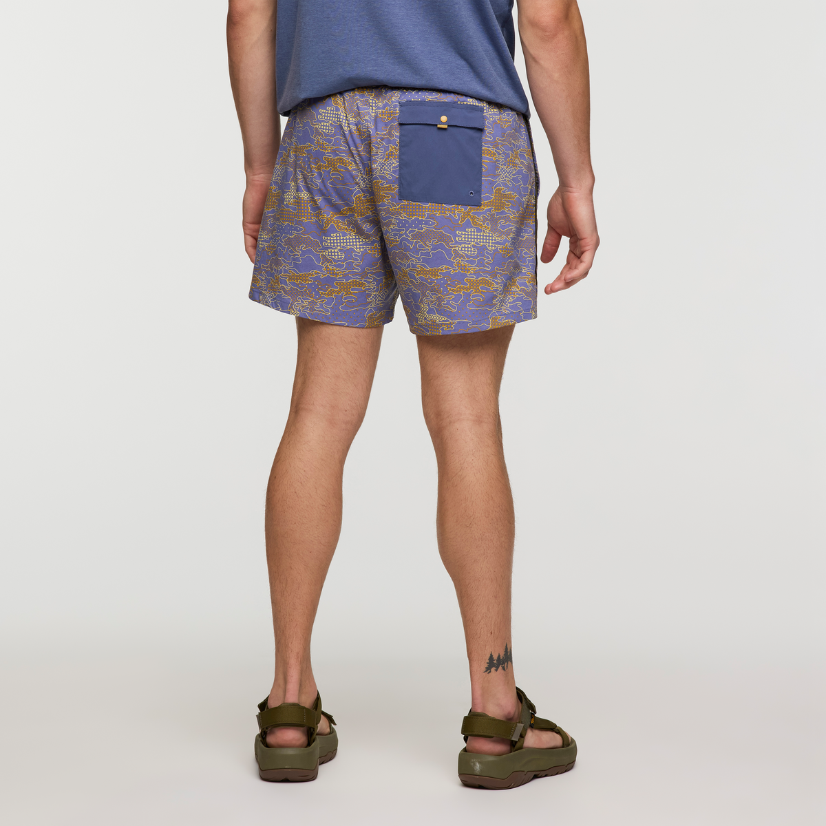 Brinco 5" Short - Print - Men's - Scenic Route Blue Smoke - US 3005