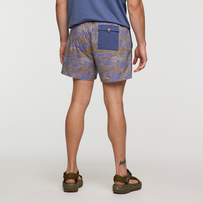 Brinco 5" Short - Print - Men's - Scenic Route Blue Smoke - US 3005
