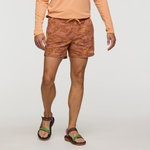 Brinco 5" Short - Print - Men's - Scenic Route Faded Brick - US 1541