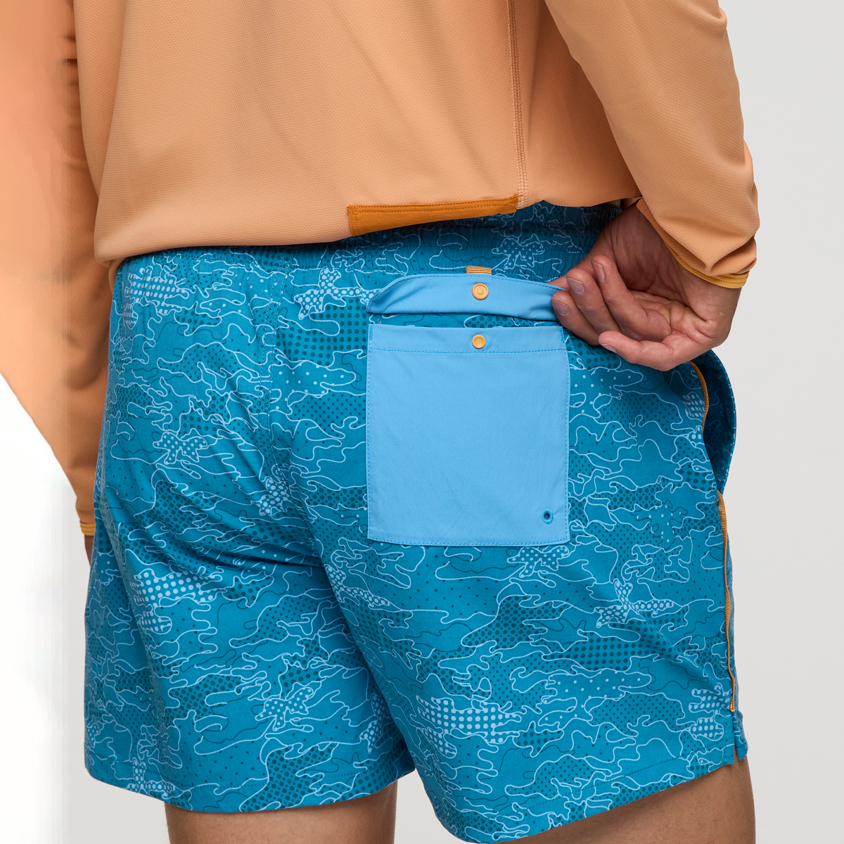 Brinco 5" Short - Print - Men's - Scenic Route Lake - US 6969