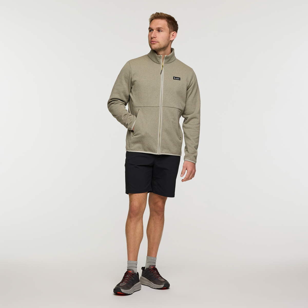Envo Fleece Full-Zip Jacket - Men's - Heather Pebble - US 1088